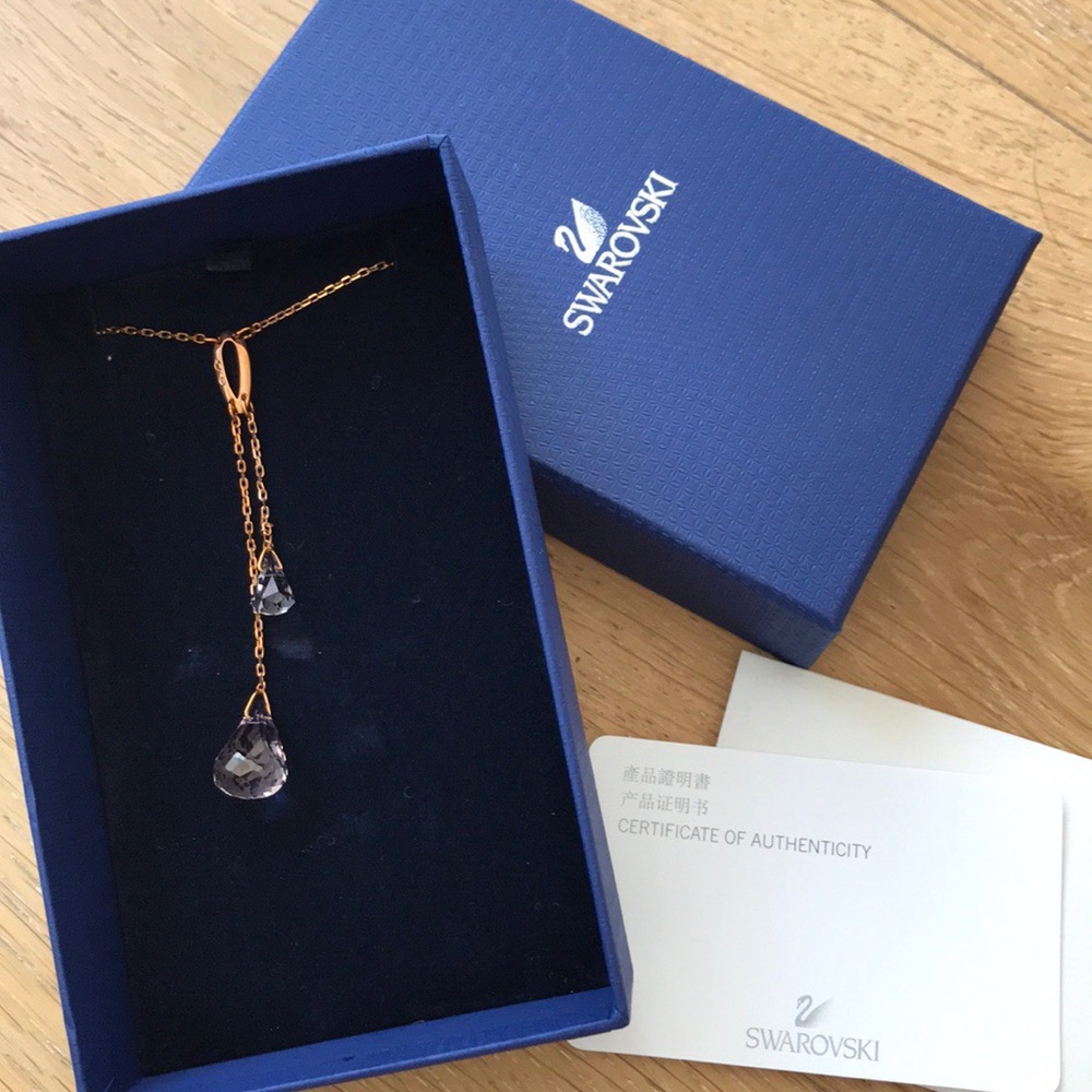 Swarovski Blush Lunar necklace